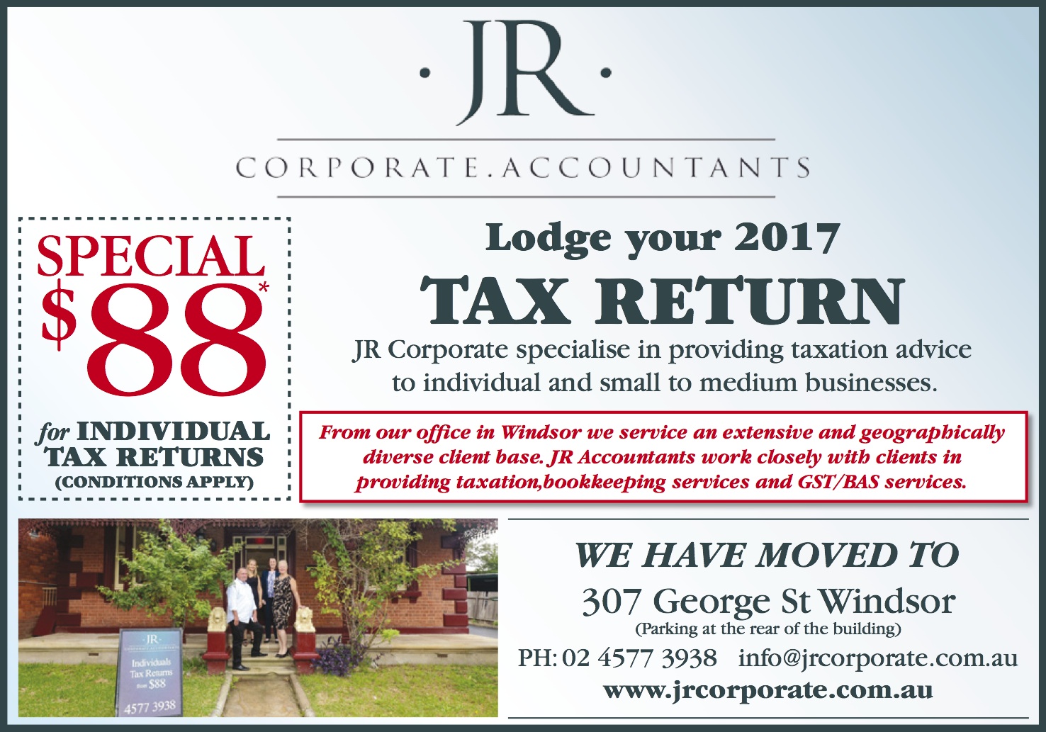 bookkeeping services flyer